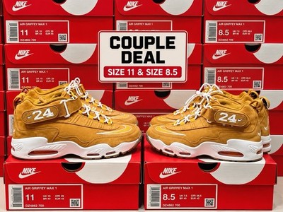 Nike Air Griffey Max 1 Brown/White Suede M Sz11 / W Sz8.5 