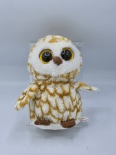 Ty Beanie Boo Swoops the Owl 6" Retired w/ Tags Big Eyes 