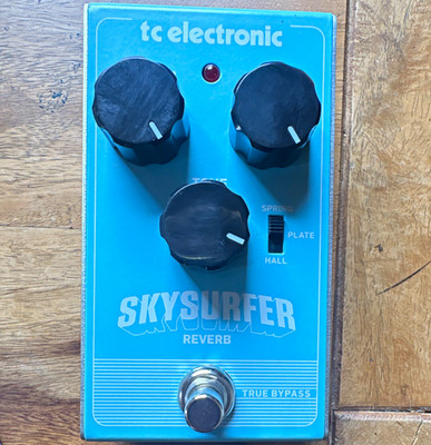 TC Electronic Skysurfer Reverb Digital Reverb Pedal True Bypass E-Gitarre/Bass
