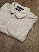 Hart Schaffner Marx Shirt Men s XL Hart Soft Luxury Cotton Button Up