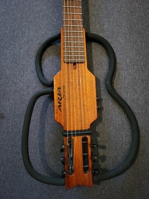 Aria Sinsonido AS100C Silent Travel Guitar Classic Nylon