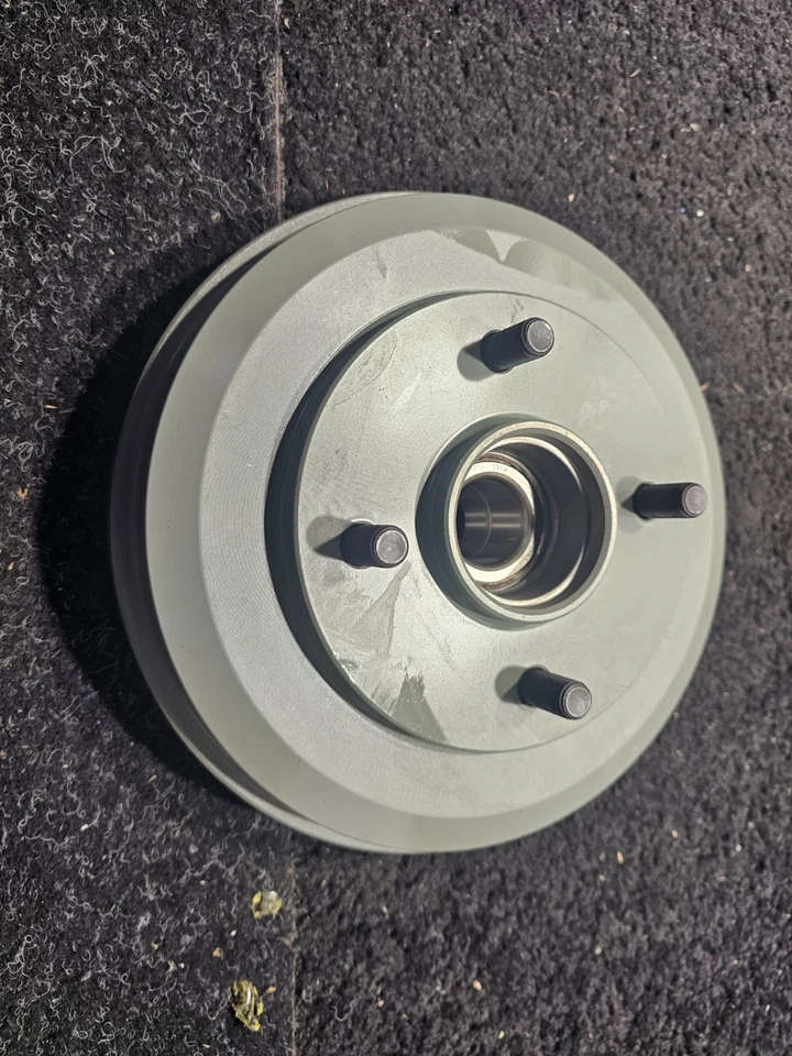 (QTY 2) For 2009-2011 Ford Focus 4-Stud/Lug Hole Rear Brake Drum YH290674 - Image 4 of 4
