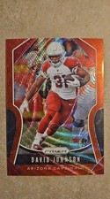 David Johnson 2019 Panini Prizm #234 Red Wave Prizm /149 Arizona Cardinals NFL