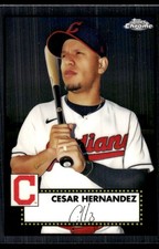 Cesar Hernandez 2021 Topps Chrome Platinum Anniversary #384 Indians MLB READ
