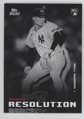 2025 Topps Black & White Rookie Resolution Will Warren #RR5 RC 18j9