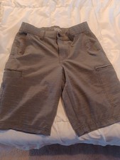 Urban Pipeline Cargo Shorts Boys 14 Grey Excellent SuperFlex Space Dye Utility