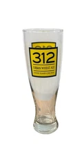 Goose Island 312 Urban Wheat Ale Tall Draft Beer Glass Craft Brew 8” Case Of 11