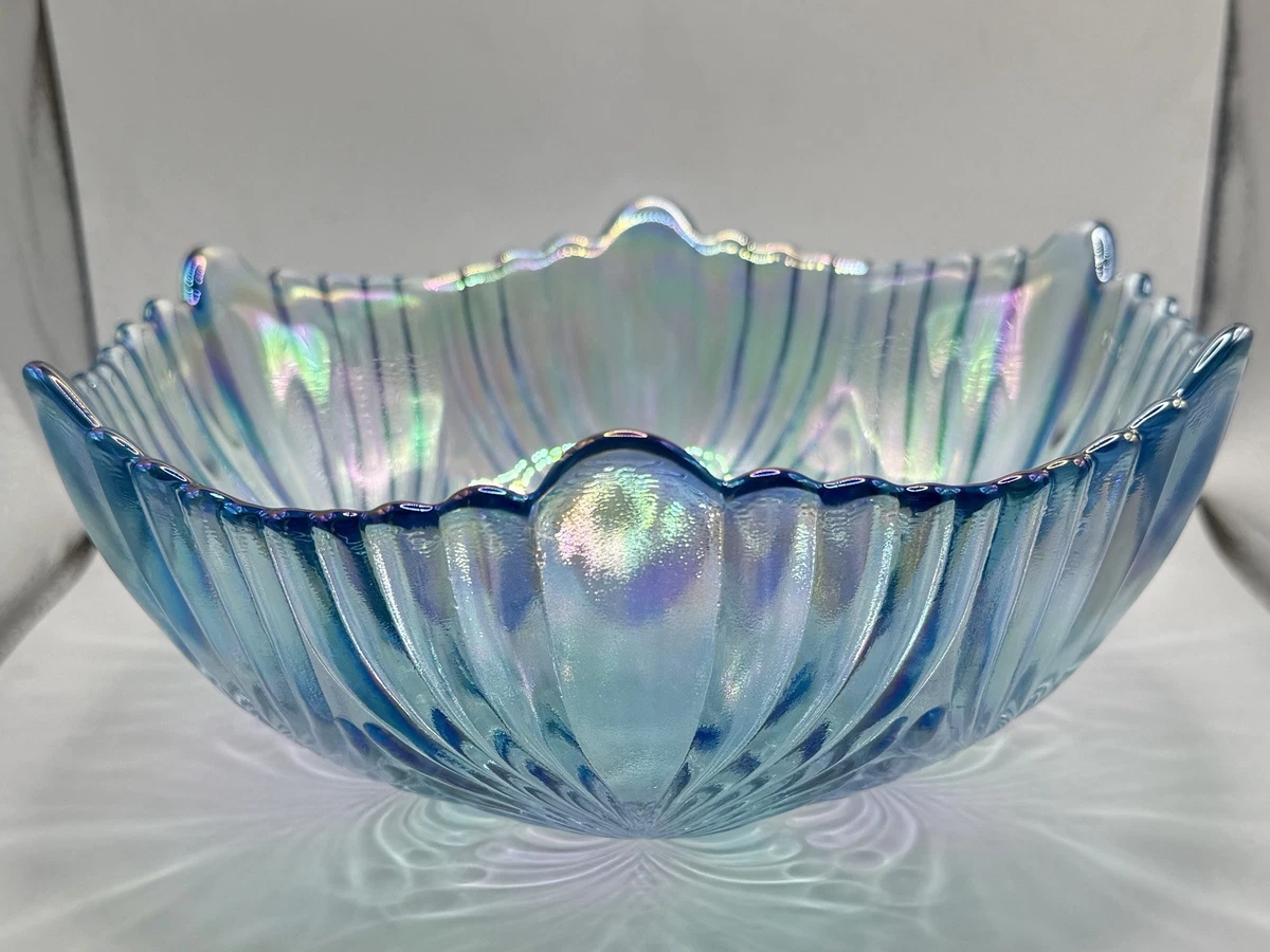 fenton blue carnival glass products for sale | eBay