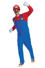 Super Mario Brothers Mario Elevated Adult Costume