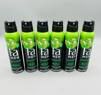 Fa MEN Speedstar Deodorant & Bodyspray Deo 6x 150ml 6er Pack NEU