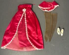 1965 Ideal Tammy Doll  Japanese Exclusive Formal Satin Gown Outfit VINTAGE