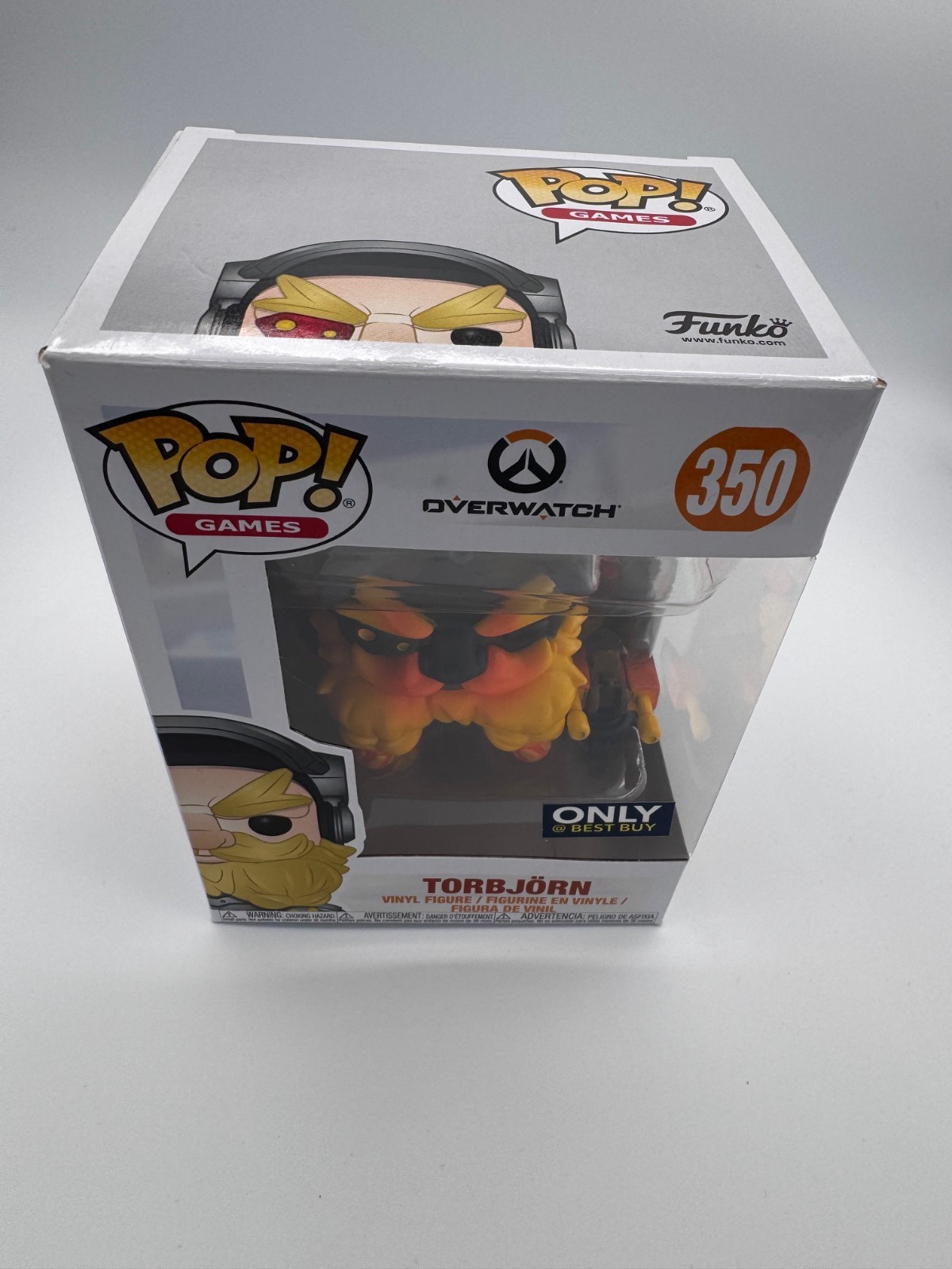 Funko Pop Overwatch Torbjorn #350 Best Buy Exclusive Molten Core Mint Brand New