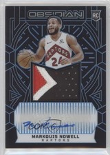 2023-24 Obsidian Rookie Jersey Electric Etch Blue 2/27 Markquis Nowell Auto 00rs