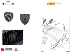 Calandre Peugeot 2008