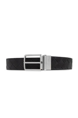 BOTTEGA VENETA Black Reversible Belt New & Authentic