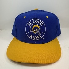 Vintage St. Louis Rams Vintage Snapback Hat Retro AJD NFL Pro Line Authentic