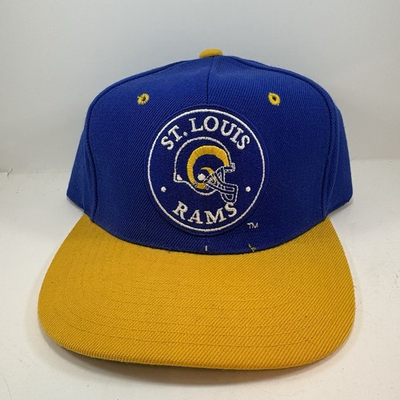 #ad #ad Vintage St. Louis Rams Vintage Snapback Hat Retro AJD NFL Pro Line Authentic $49.99