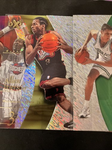 12 Card Lot 1997 EX 2001 (iverson,Olajuwon,Ray Allen) - Picture 4 of 4