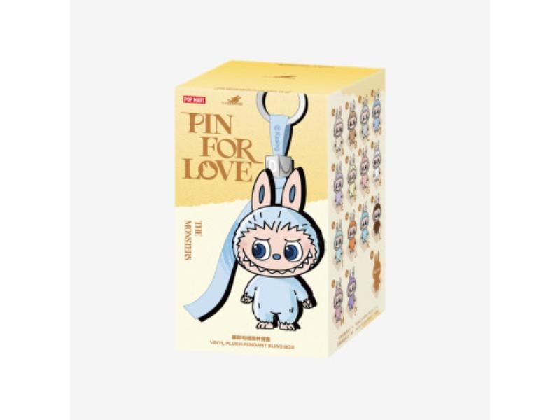 THE MONSTERS Pin for Love Series - Vinyl Plush Pendant Blind Box (A-M)