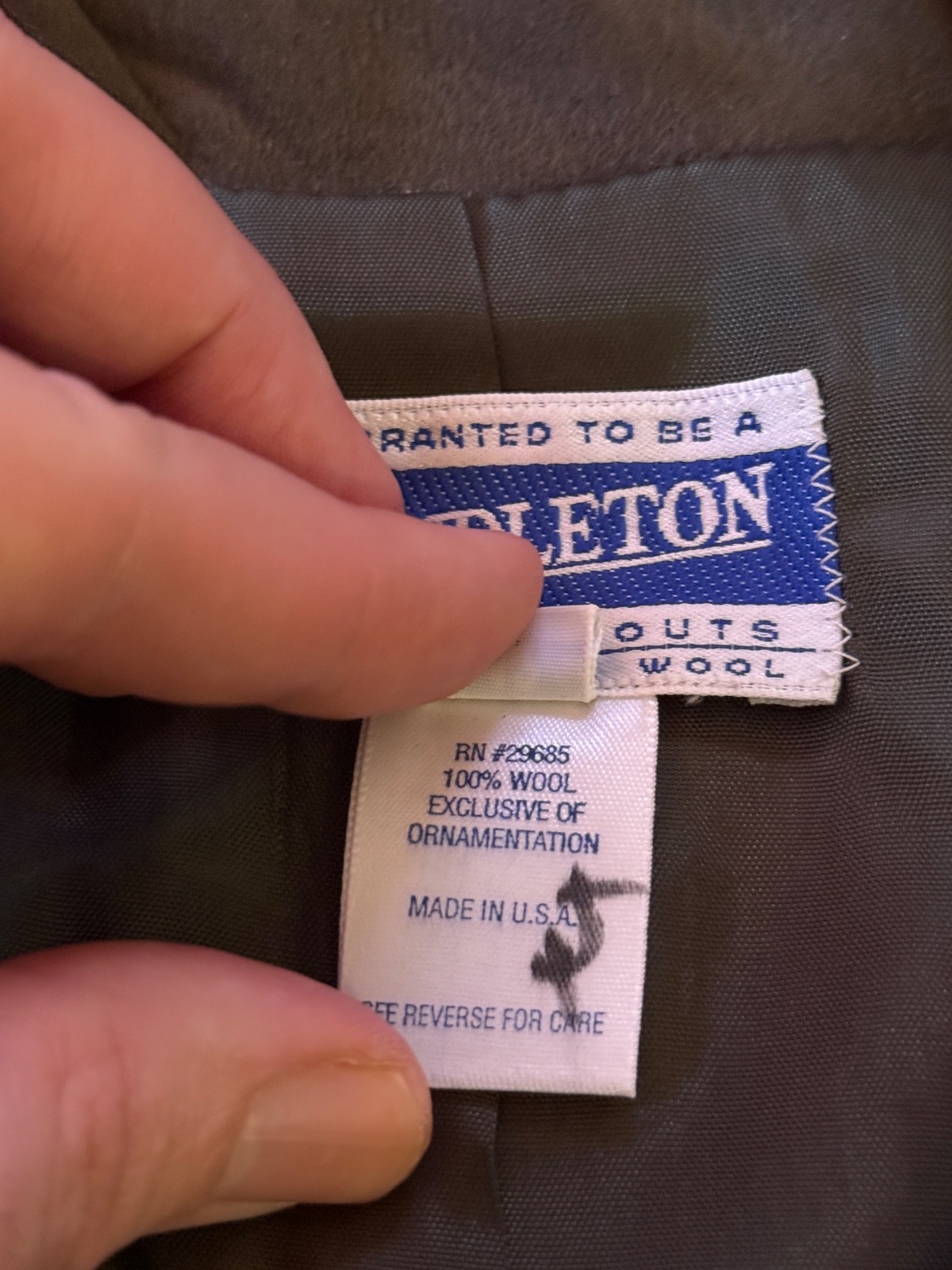 Pendleton Knockabout Houndstooth Jacket Blazer 10… - image 5