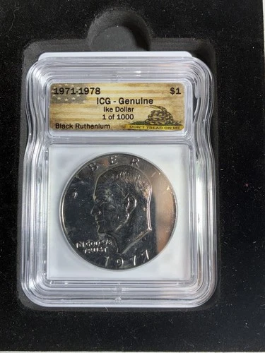 1977 Eisenhower Dollar — photo from the most recent tracked eBay sale