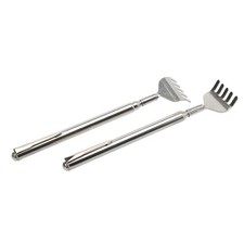 2 x Stainless Steel 5 Sections Extendable Telescopic Back Scratcher Massager 20"