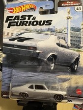 Hot Wheels Premium Fast & Furious Fast Superstars '70 Chevy Nova SS # 4/5 F9 The