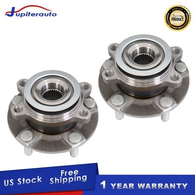Pair Front Wheel Hub Bearings for Nissan Rogue Select Sentra 2008-2013 Rogue New