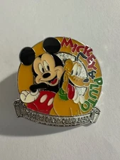 Tokyo TDL TDS Pin Badge JCB Card Club Mickey & Pluto 2020 Disney Pin D8