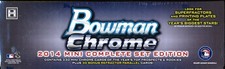 2014 BOWMAN CHROME MINI BASEBALL FACTORY SEALED HOBBY SET
