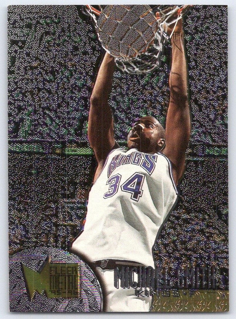 1995-96 Metal #188 Michael Smith Sacramento Kings