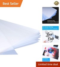 13X19 Inch Waterproof Inkjet Transparency Film for Silk Screen Printing 100 S...