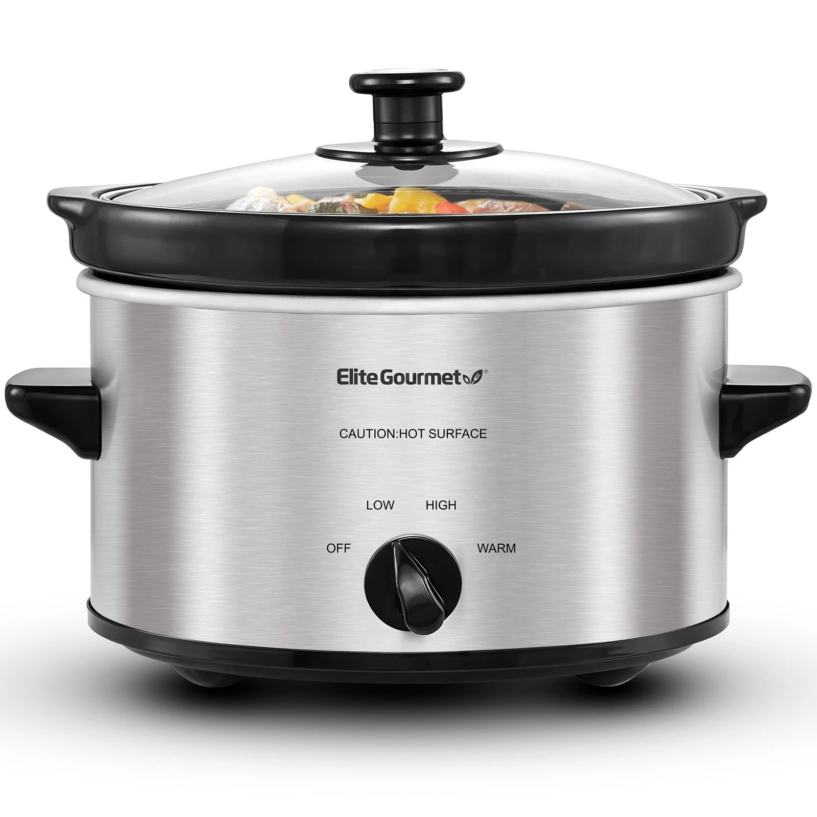 MST-275XS Electric Oval Slow Cooker, Adjustable Temp, Entrees, Sauces, Stews ...