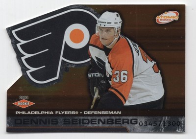 2002-03 Pacific Atomic Red Dennis Seidenberg /1300 Philadelphia Phantoms #6