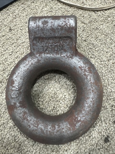 2pk Zinc Plated 3 Lunette Eye Pintle Ring 12K lbs Steel Trailer Hitch 2pk Zinc Plated 3 Lunette Eye Pintle Ring 12K lbs Steel Trailer Hitch
