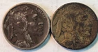 2- 1923   BUFFALO NICKELS , CLEAR DATES    12071