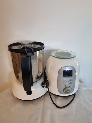 Gourmetmaxx HB-FPC-01 Thermo Multikocher Küchenmaschine Weiß D