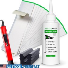 Golf Regripping Kit Hook Blade Grip Tape Solvent Rubber Vise Clamp Tools New