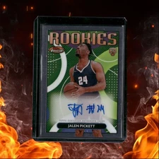 2023-24 Topps Finest Basketball Jalen Pickett Rookie Auto #RFA-JPI