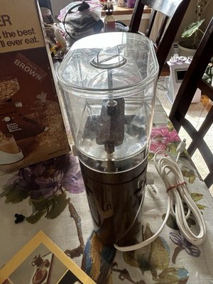 Vintage Salton PB-5 Peanut Butter Machine Retro 70s Brown Unused