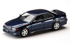 TOYOTA Chaser Tourer V (JZX100) - 1998 - mica blu scuro - Hobby Japan 1:64
