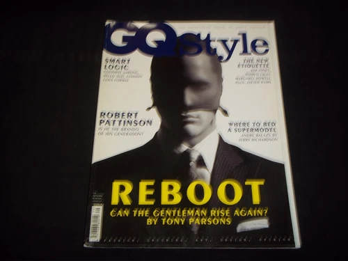 2009 AUTUMN/2010 WINTER BRITISH GQ STYLE MAGAZINE - REBOOT ISSUE - J 1265