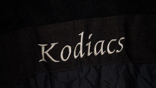 WELLENSTEYN KODIACS Men's Jacket Size L Brown Hooded Full Zip Insulated s11654 - Picture 7 of 8