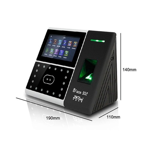 Facial + Finger TCP/IP Biometric Fingerprint Time Clock Access Control /iface302 - Picture 2 of 11