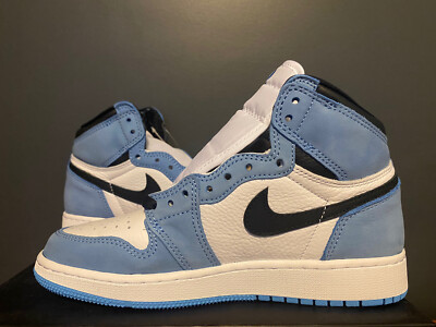 Nike Air Jordan Retro 1 “University Blue” Sz 4Y | eBay