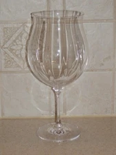 MIKASA STEPHANIE BURGUNDY WINE GLASS 9 1/8" EXCELLENT CONDITION!