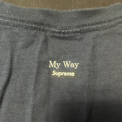 Supreme　My Way Tシャツ 2011 Deadstock Supreme Sid Vicious My Way Tee T-Shirt Size Large L