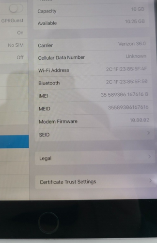 Apple iPad Mini 3 A1600 Wi-Fi & Cellular UNLOCKED Space Gray 16GB iOS 12.5.7 - Picture 3 of 14