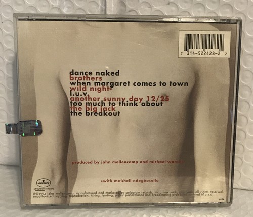 John Mellencamp Dance Naked CD - Picture 2 of 3
