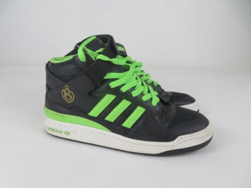 Adidas Forum x Young Jeezy Mid RS Def Jam Mens 9.5 Shoes Black Green 2009
